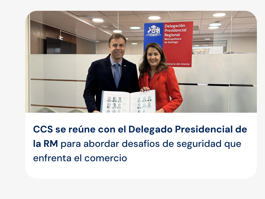 CCS se reúne con el Delegado Presidencial de la Región Metropolitana