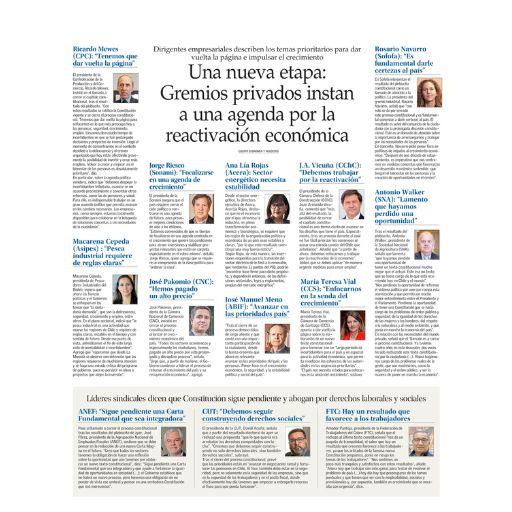 María Teresa Vial (Ccs): 'Enfocarnos En La Senda Del Crecimiento' (18/12/2023) María Teresa Vial (Ccs): 'Enfocarnos En La Senda Del Crecimiento' (18/12/2023)