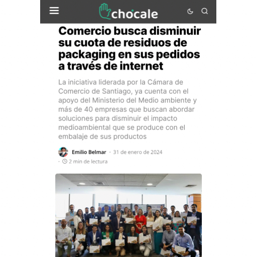 Comercio Busca Disminuir Su Cuota De Residuos De Packaging En Sus Pedidos A Través De Internet (31/01/2024) Comercio Busca Disminuir Su Cuota De Residuos De Packaging En Sus Pedidos A Través De Internet (31/01/2024)