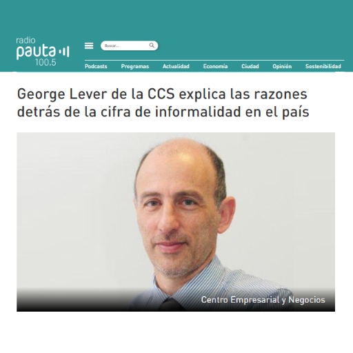George Lever De La Ccs Explica Las Razones Detrás De La Cifra De Informalidad En El País (20/03/2024) George Lever De La Ccs Explica Las Razones Detrás De La Cifra De Informalidad En El País (20/03/2024)