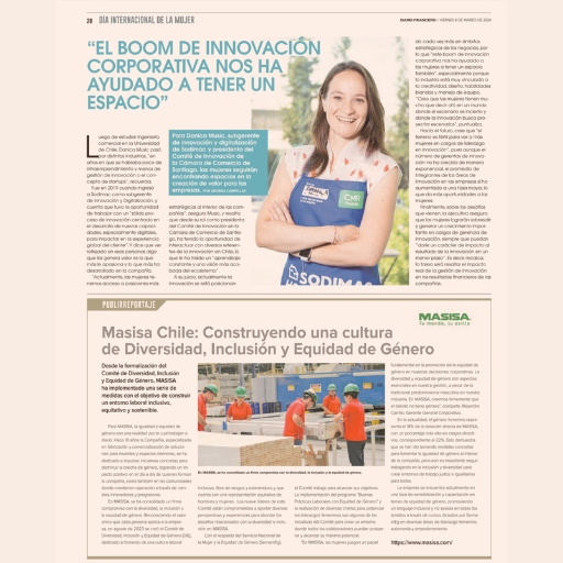 &Quot;El Boom De Innovación Corporativa Nos Ha Ayudado A Tener Un Espacio&Quot;(08/03/2024) &Quot;El Boom De Innovación Corporativa Nos Ha Ayudado A Tener Un Espacio&Quot;(08/03/2024)