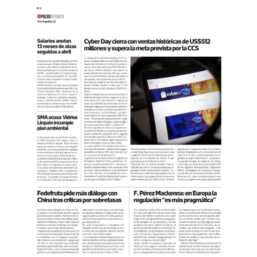 Cyber Day Cierra Con Ventas Históricas De Us$512 Millones Y Supera La Meta Prevista Por La Ccs (07/06/2024) Cyber Day Cierra Con Ventas Históricas De Us$512 Millones Y Supera La Meta Prevista Por La Ccs (07/06/2024)