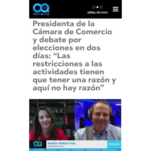 Presidenta De La Cámara De Comercio Y Debate Por Elecciones En Dos Días: “Las Restricciones A Las Actividades Tienen Que Tener Una Razón Y Aquí No Hay Razón” (23/07/2024) Presidenta De La Cámara De Comercio Y Debate Por Elecciones En Dos Días: “Las Restricciones A Las Actividades Tienen Que Tener Una Razón Y Aquí No Hay Razón” (23/07/2024)