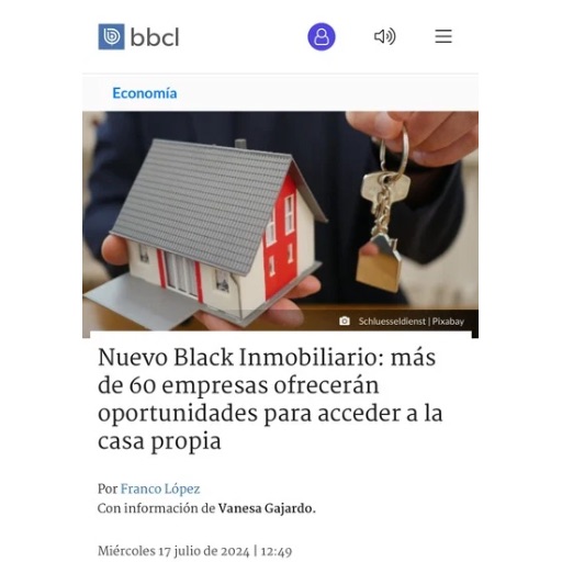 Nuevo Black Inmobiliario: Más De 60 Empresas Ofrecerán Oportunidades Para Acceder A La Casa Propia (17/07/2024)