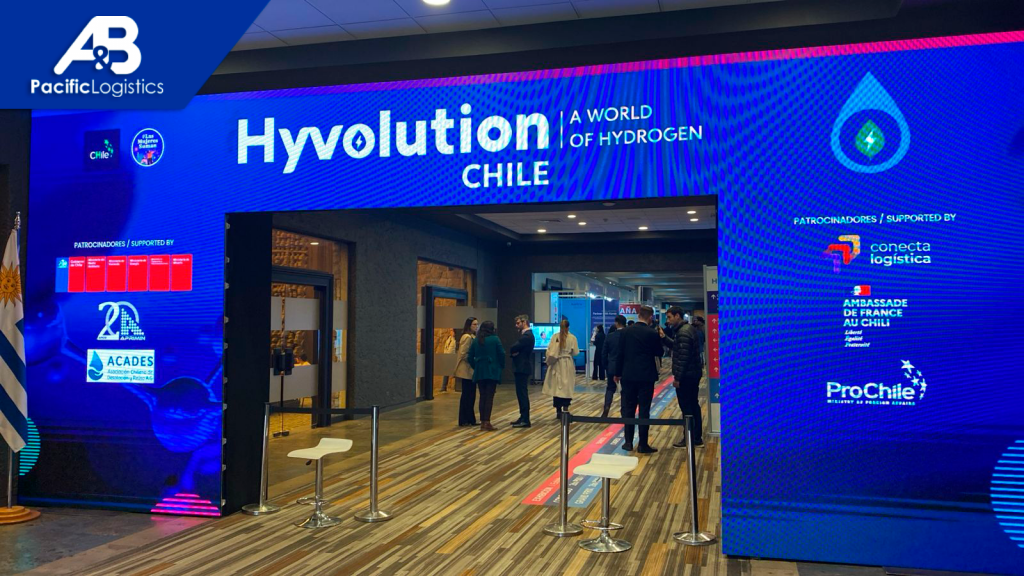 A&Amp;B Pacific Logistics Estuvo Presente En Hyvolution Chile 2024: Un Paso Hacia El Futuro Del Hidrógeno Verde A&Amp;B Pacific Logistics Estuvo Presente En Hyvolution Chile 2024: Un Paso Hacia El Futuro Del Hidrógeno Verde