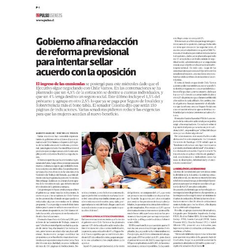 Gobierno Afina Redacción De Reforma Previsional Para Intentar Sellar Acuerdo Con La Oposición (15/01/2025) Gobierno Afina Redacción De Reforma Previsional Para Intentar Sellar Acuerdo Con La Oposición (15/01/2025)