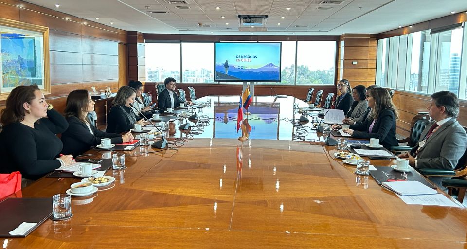Delegación Empresarial Colombiana Visita La Cámara De Comercio De Santiago Para Fortalecer Vínculos Comerciales Delegación Empresarial Colombiana Visita La Cámara De Comercio De Santiago Para Fortalecer Vínculos Comerciales