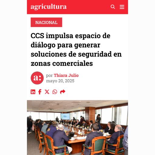 Ccs Impulsa Espacio De Diálogo Para Generar Soluciones De Seguridad En Zonas Comerciales (20/05/2025) Ccs Impulsa Espacio De Diálogo Para Generar Soluciones De Seguridad En Zonas Comerciales (20/05/2025)