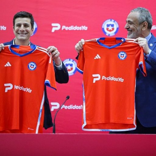 29 de AGOSTO del 2023/SANTIAGO
Lanzamiento de Pedidos YA como nuevo auspiciador de la Selección Chilena. Realizado en la Federación de Fubol de Chile.

FOTO: JORGE DIAZ/MEDIAPRO